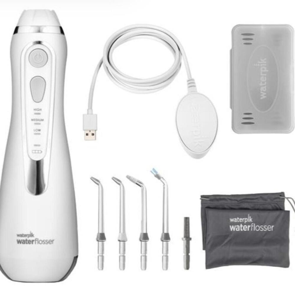 **Waterpik Cordless Advanced 2.0 Water Flosser 4 tips, white WP-580